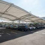 Kanopi Membrane untuk Parkir: Perlindungan Kendaraan dari Panas dan Hujan