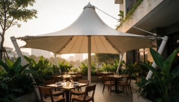 Atap Membrane untuk Restoran, Kafe, dan Area Outdoor Kuliner