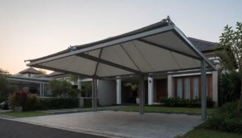 Biaya Kanopi Membrane Per Meter