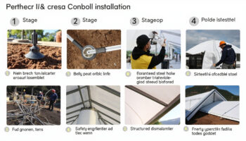 Cara Pasang Tenda Membrane untuk Event: 5 Tahapan + Tools + Safety