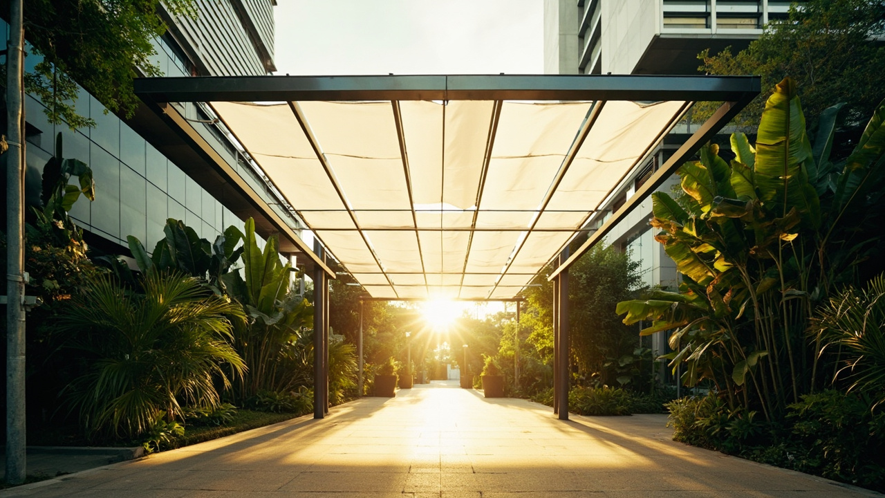 Garansi canopy membrane melindungi konsumen dari kerusakan dini pada struktur tarik PVC dan ETFE.