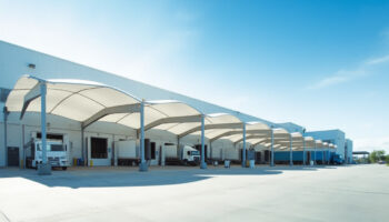 Kanopi Membrane untuk Pabrik: Solusi Shade Industri dan Loading Dock