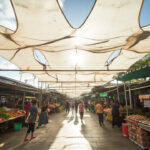 Kanopi Membrane untuk Pasar: Shelter Kawasan Publik Skala Besar