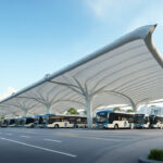Kanopi Membrane untuk Terminal: Shelter Skala Besar Infrastruktur Publik