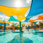 Kanopi Membrane untuk Waterpark: Tahan Chlorine dan UV untuk Area Rekreasi Air