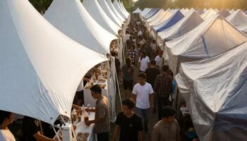 Tenda Membrane vs Tenda Biasa untuk Bazaar dan Event Kecil